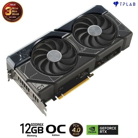  ASUS Dual GeForce RTX 4070 SUPER OC Edition 12GB GDDR6X (DUAL-RTX4070S-O12G) 