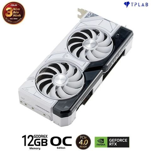  ASUS Dual GeForce RTX 4070 SUPER White OC Edition 12GB GDDR6X (DUAL-RTX4070S-O12G-WHITE) 