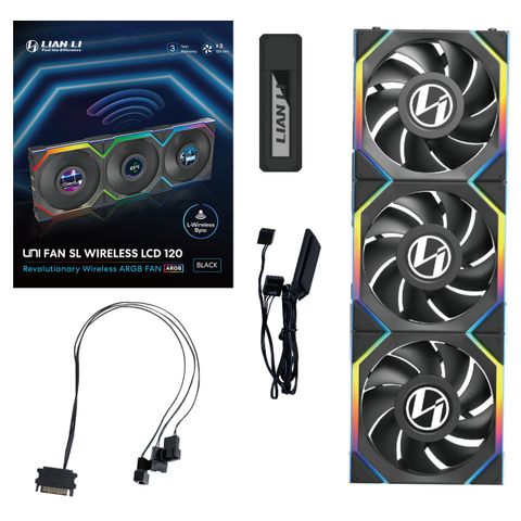  LIAN LI UNI FAN SL WIRELESS LCD 120 