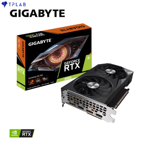  GIGABYTE RTX 3060 GAMING OC 8GB 