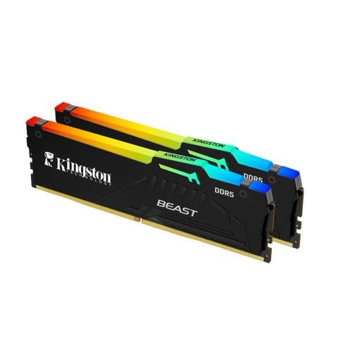  ( 2x16GB 5200 DDR5 ) Ram Kingston FURY Beast RGB 32GB  - KF552C40BBAK2-32 