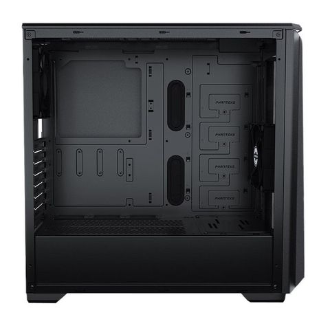  Case PHANTEKS Eclipse P400 Air Mid Tower Case, Tempered Glass, Airflow Version Black 