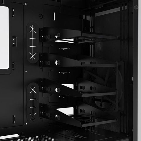  Case PHANTEKS Eclipse P400S Mid Tower Silent Case,Tempered Glass, Glacier White 