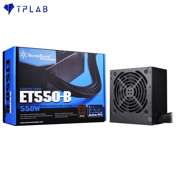  ( 550W ) Nguồn SilverStone ET550-B 80 PLUS Bronze ( SST-ET550-B ) 