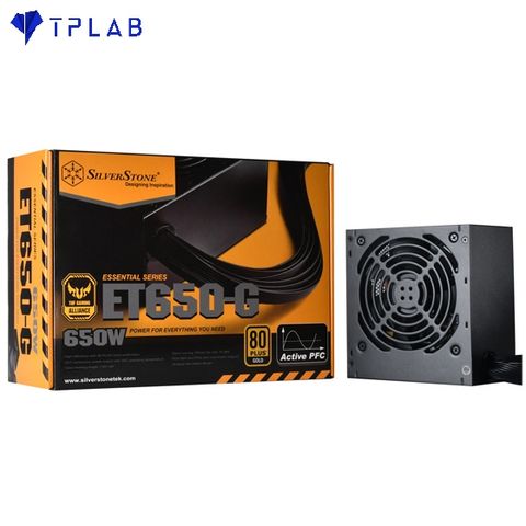  ( 650W ) Nguồn SilverStone ET650-G 80 PLUS GOLD ( SST-ET650-G  ) 