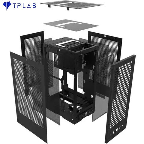  Case máy tính Hyte Revolt 3 Black – Premium ITX 