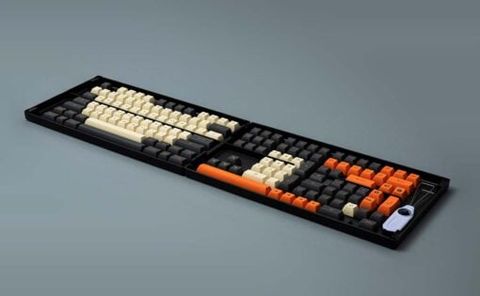  AKKO Keycap set – Carbon Retro (PBT Double-Shot/ASA profile/158 nút) 