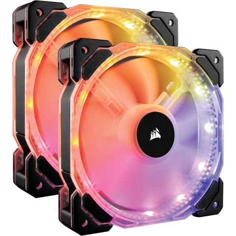  Fan CORSAIR HD140 RGB (2PCS) + Controller 