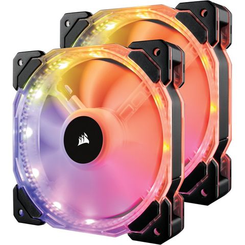  Fan CORSAIR HD140 RGB (2PCS) + Controller 