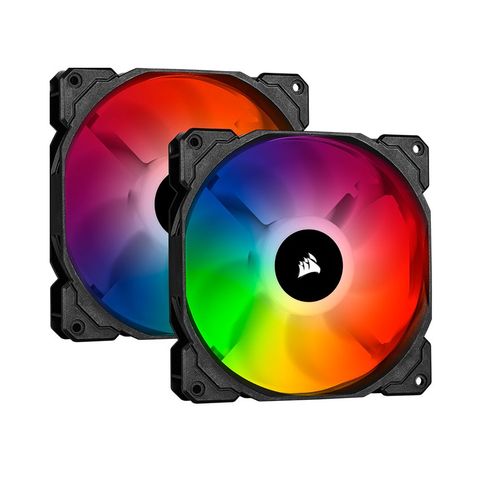  Fan CORSAIR SP140 PRO RGB (2PCS) + Lighting Node Core 