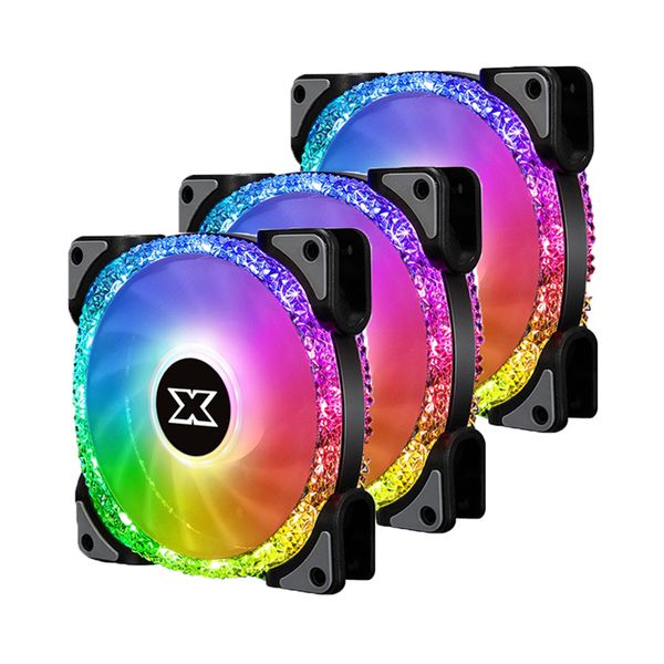  Fan XIGMATEK GALAXY III ROYAL (3PCS) + HUB 