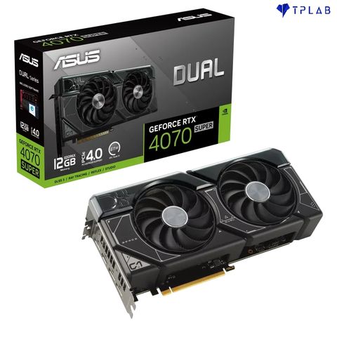  ASUS Dual GeForce RTX 4070 SUPER 12GB GDDR6X (DUAL-RTX4070S-12G) 