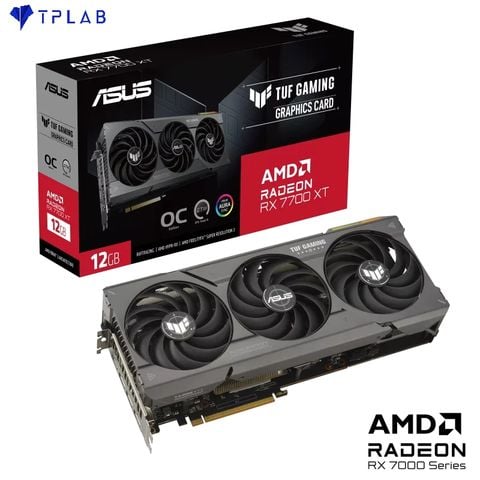  ASUS TUF Gaming Radeon RX 7700 XT OC Edition 12GB GDDR6 