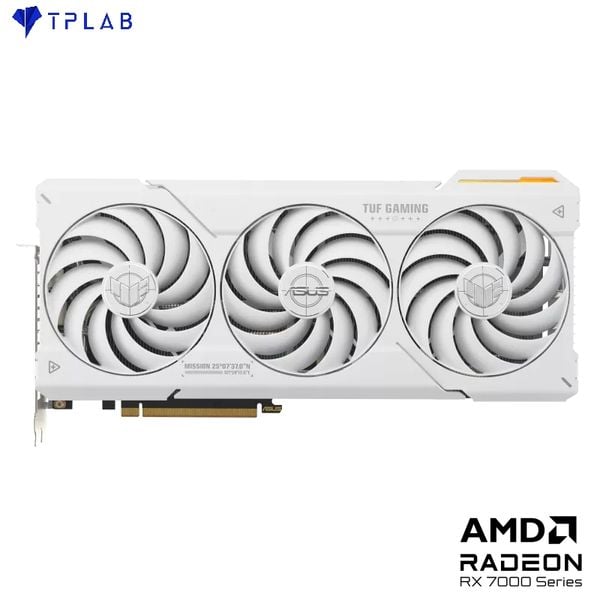  ASUS TUF Gaming Radeon RX 7800 XT White OC Edition 16GB GDDR6 