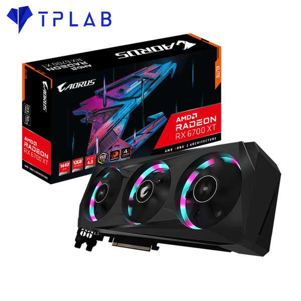  GIGABYTE RADEON AORUS RX 6700 XT ELITE 12GB GDDR6 