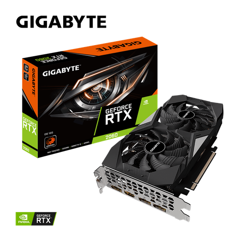  GIGABYTE RTX 2060 D6 12GB GDDR6 