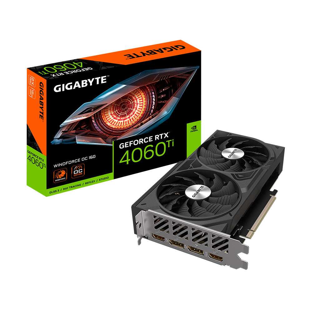  Gigabyte RTX 4060 Ti Windforce OC 16GB 