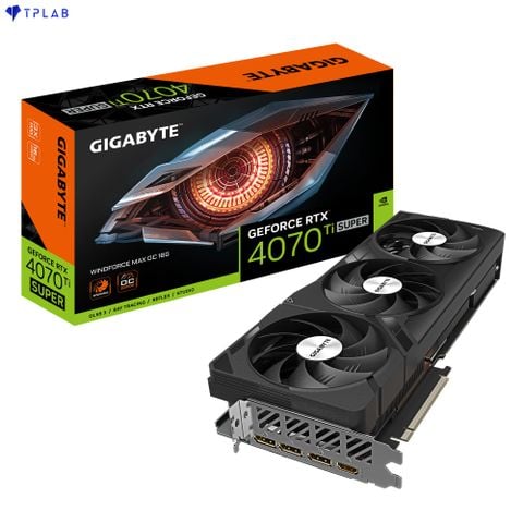  Gigabyte GeForce RTX 4070 Ti SUPER WINDFORCE MAX OC 16G 