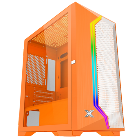  Case XIGMATEK GEMINI II ORANGE 3FB 