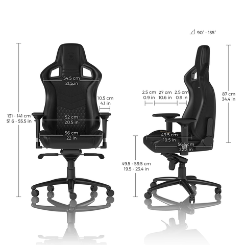  Ghế Chơi Game NobleChairs Epic Series REAL LEATHER 