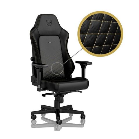  Ghế Chơi Game NobleChairs Hero Series Black/Gold 