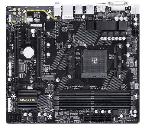  GIGABYTE AB350M-DS3H 