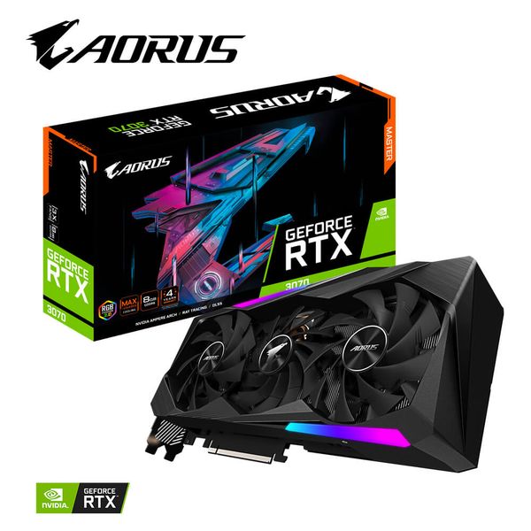  GIGABYTE AORUS RTX 3070 MASTER 8GB GDDR6 