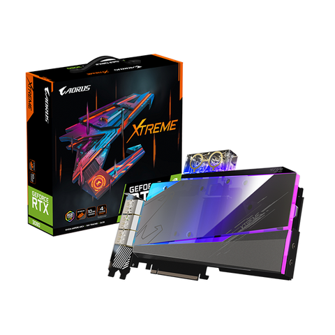  GIGABYTE AORUS RTX 3080 XTREME WATERFORCE WB 10GB GDDR6X 