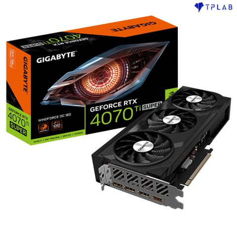  Gigabyte GeForce RTX 4070 Ti SUPER WINDFORCE OC 16G 