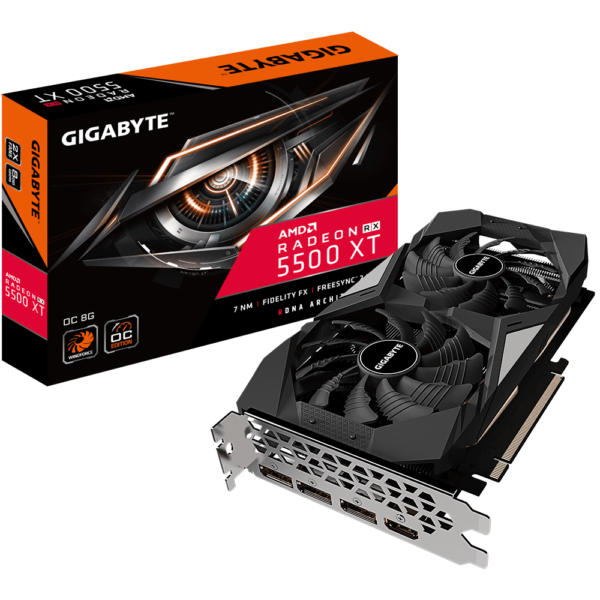  GIGABYTE Radeon RX 5500 XT OC 8GB GDDR6 