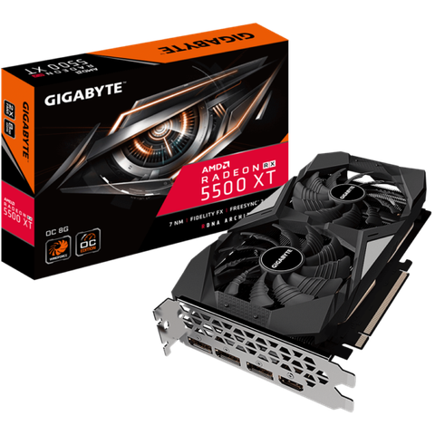  GIGABYTE Radeon RX 5500 XT OC 8GB GDDR6 