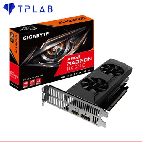  GIGABYTE RADEON RX 6400 D6 LOW PROFILE 4GB GDDR6 