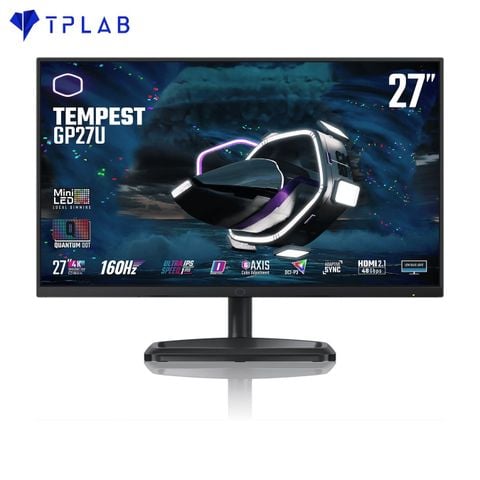  MÀN HÌNH COOLER MASTER TEMPEST GP27U 27'' 4K 160Hz MiniLED Ultra-Speed IPS 