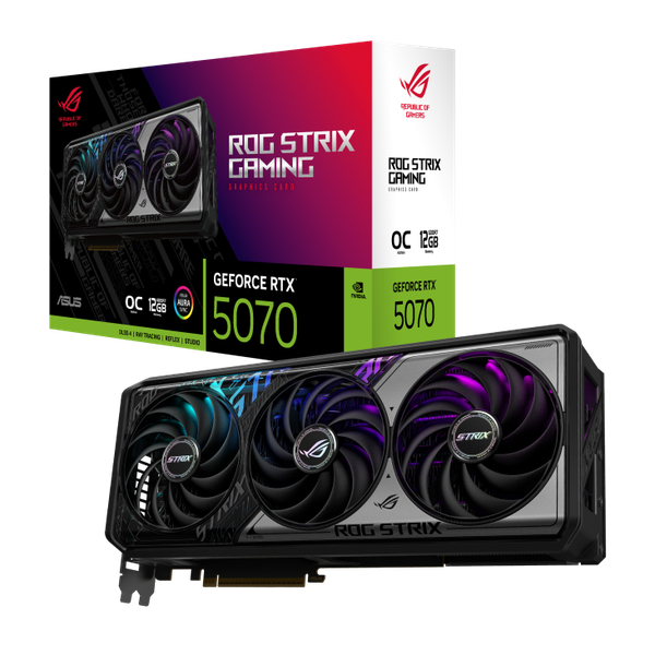  VGA ROG Strix GeForce RTX™ 5070 12GB GDDR7 OC Edition 