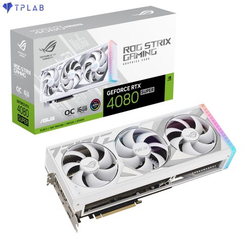  ASUS ROG Strix GeForce RTX 4080 SUPER White 16GB GDDR6X OC Edition 