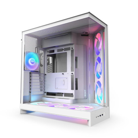  VỎ CASE NZXT H9 FLOW RGB+  2025 WHITE 