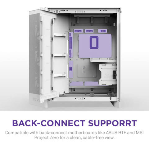 VỎ CASE NZXT H9 FLOW RGB+  2025 WHITE 