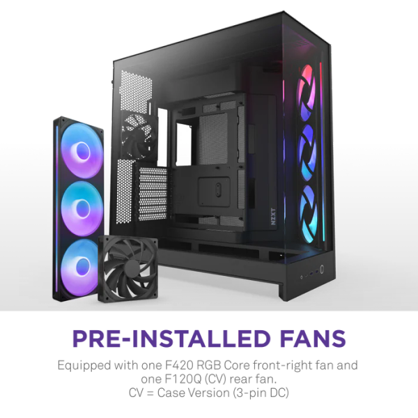  VỎ CASE NZXT H9 FLOW RGB - 2025 BLACK 