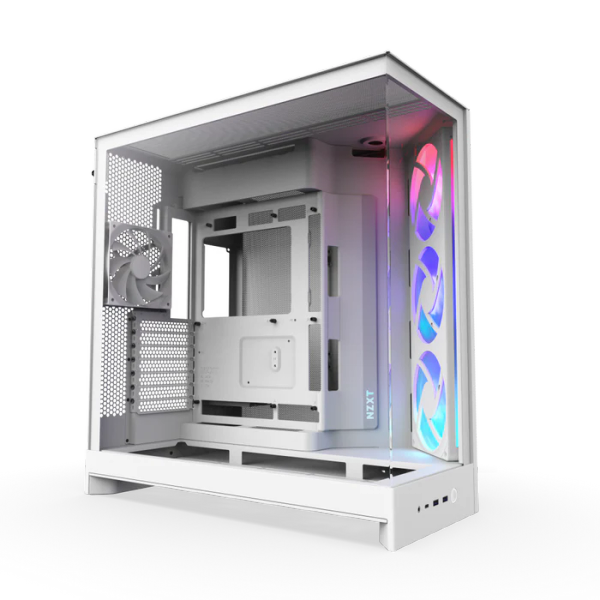  VỎ CASE NZXT H9 FLOW RGB - 2025 WHITE 
