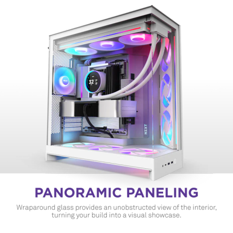  VỎ CASE NZXT H9 FLOW RGB - 2025 WHITE 