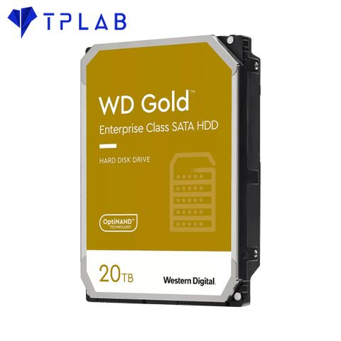  HDD WD Gold 20TB 3.5 inch SATA III 512MB Cache 7200RPM WD201KRYZ 