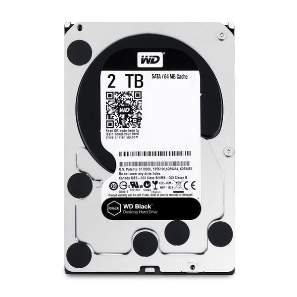  HDD WD Black 2TB 3.5 inch SATA III 64MB Cache 7200RPM WD2003FZEX 