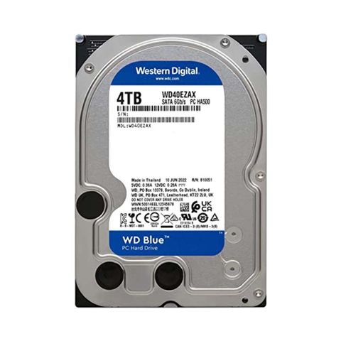  HDD WD Blue 4TB 3.5 inch SATA III 256MB Cache 5400RPM WD40EZAX 