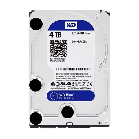  HDD WD Blue 4TB 3.5 inch SATA III 64MB Cache 5400RPM WD40EZRZ 