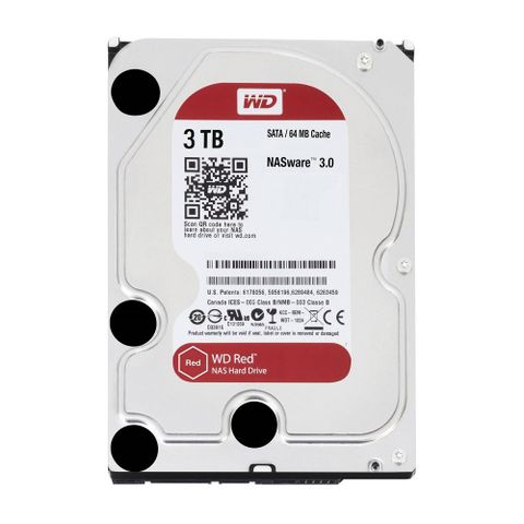  HDD WD Red 3TB 3.5 inch SATA III 256MB Cache 5400RPM WD30EFAX 