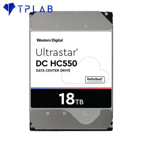  HDD WD Ultrastar HC550 18TB 3.5 inch SATA Ultra 512E SE NP3 512MB Cache 7200RPM WUH721818ALE6L4 