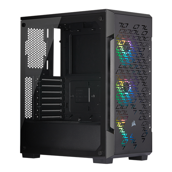  Case CORSAIR 220T Black RGB Airflow Mid Tower 