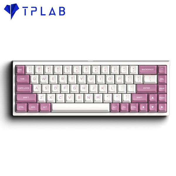  Bàn phím FL-Esports FL680SAM Peach ( Gateron Switch ) (USBC/Hotswap/Bluetooth/AAA) 