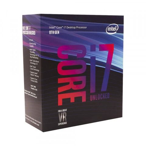  CPU Intel Core I7 8700K / 3.7GHz / 12MB / 6 Nhân 12 Luồng ( BOX CHÍNH HÃNG ) 