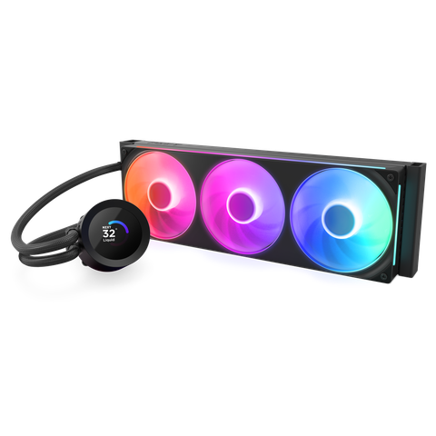  Tản nhiệt nước NZXT KRAKEN PLUS 360 RGB - V2 - BLACK 